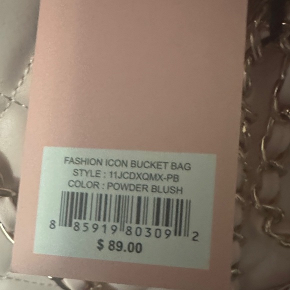Juicy Couture Fashion Icon Bucket Bag in Powder Blush - Picture 11 of 11